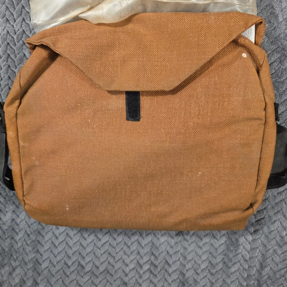 VTG Medalist Bicycling Outfitters Bicycle Handlebar Frame Bag Brown Canvas 11x10